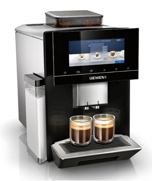 Siemens EQ.900 TQ905DF9 -t&auml;ysautomaattinen espressokone, ruostumaton ter&auml;s
