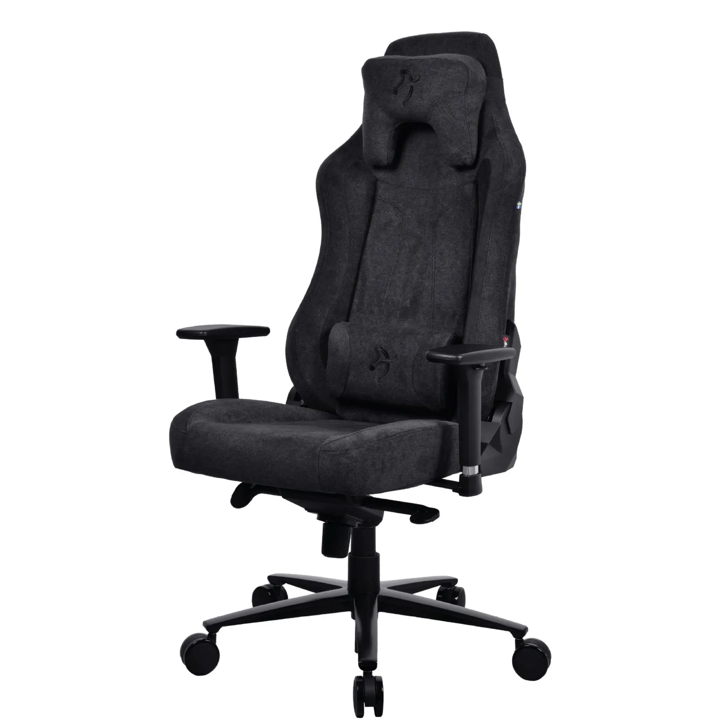 Arozzi Vernazza Soft Fabric - gaming chair, Pure Black