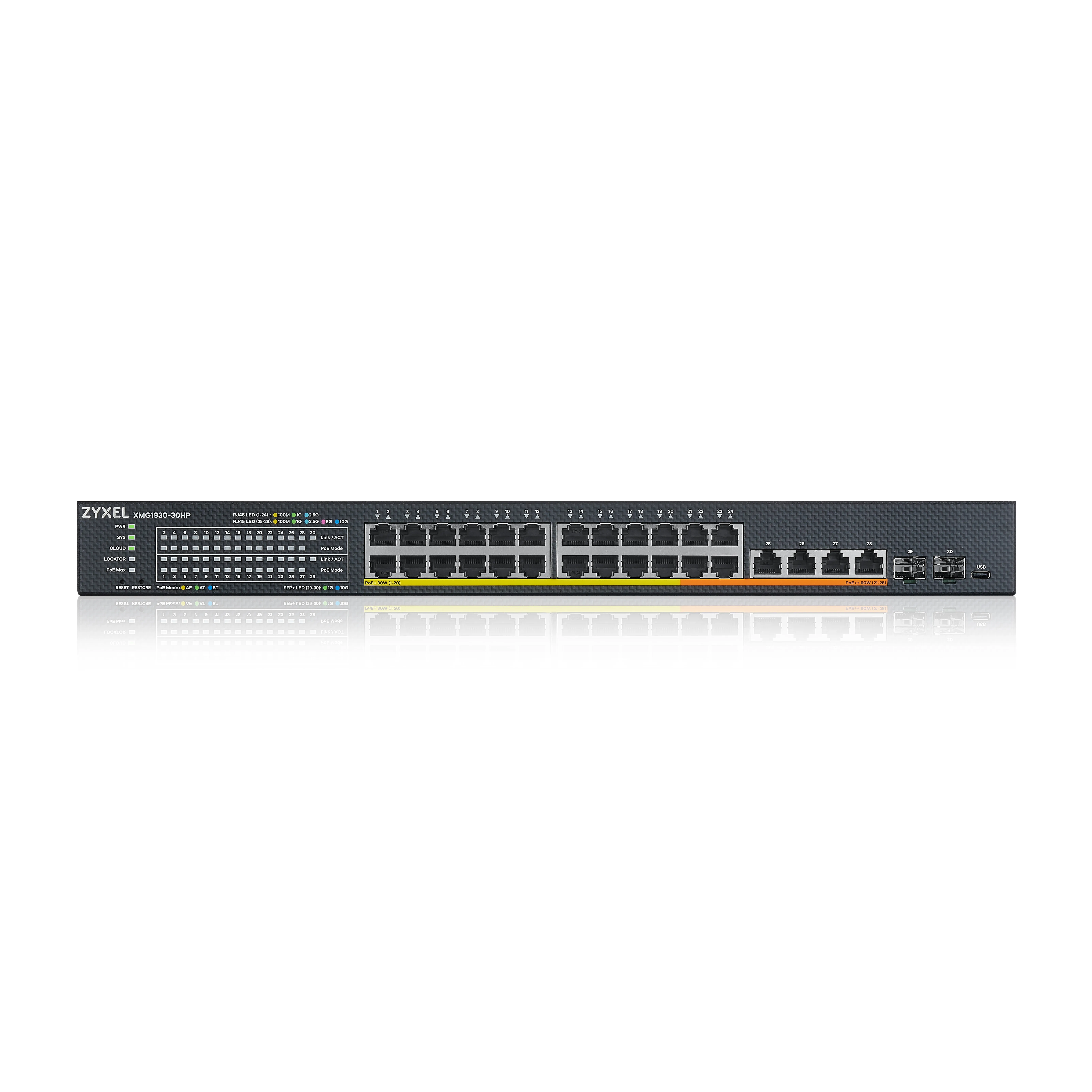 XMGS1930-30 - NebulaFlex Switch Web Mana