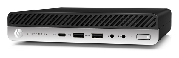 HP EliteDesk 800 G3 | i5-7500T | 8GB | 256 GB SSD | Win10 Pro 64
