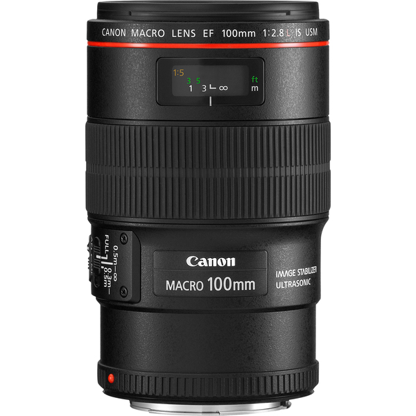 Canon, lens EF 100mm 2,8 macro IS USM