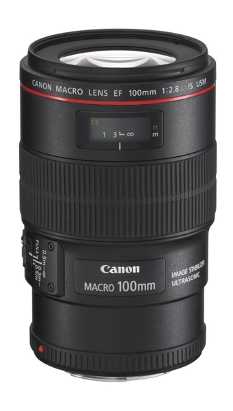 Canon, lens EF 100mm 2,8 macro IS USM