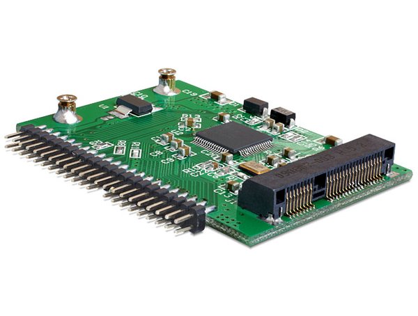 DELOCK 62434 mSATA SSD &rarr; IDE 44-pin -sovitin, 2,5"