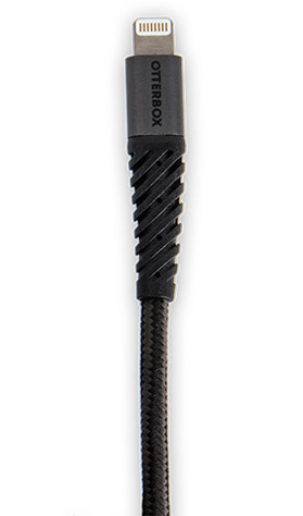 OtterBox USB A - Lightning - kabel, 3 m, Svart