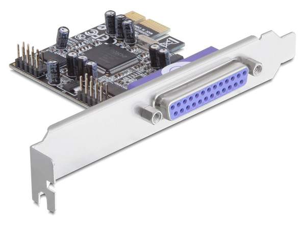 DeLOCK PCI-Express kort, Parallell + Seriell, 2xDB9ha, 1xDB25ho