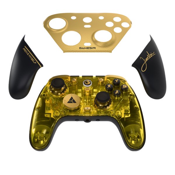 GameSir G7 Pro 8K - Champion Edition langallinen/langaton peliohjain PC:lle ja Xboxille, kulta/musta
