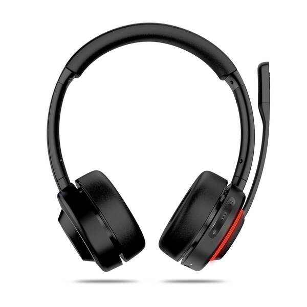MIXX HB20S tr&aring;dl&ouml;s headset + laddst&auml;llning, svart