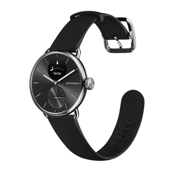 Withings ScanWatch 2 38mm -&auml;lykello, musta