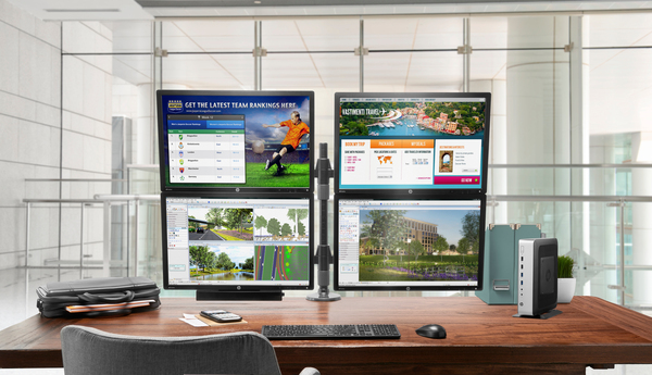 HP t730 64GB Flash Memory 8GB - SODIMM (1x8GB) WE7P64FR USB Business Slim kbd FR