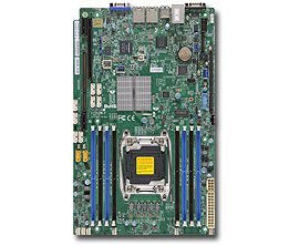 SUPERMICRO X10SRW-F - Emolevy - LGA2011-v3 pistoke - C612 - USB 3.0 - 2 x Gigabit LAN - onboard graphics