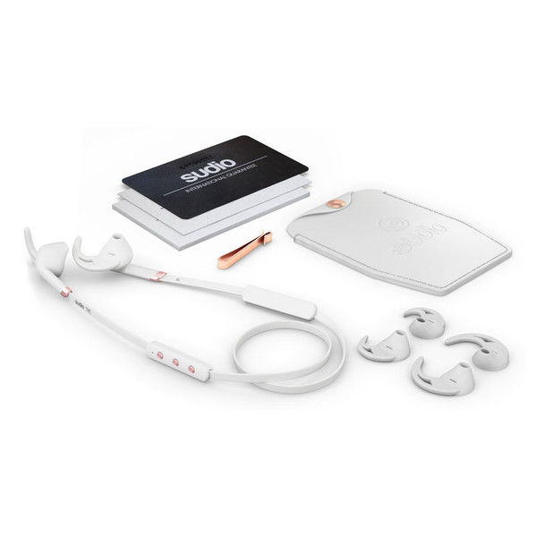 SUDIO TRE Sport In-Ear Langaton Valkoinen