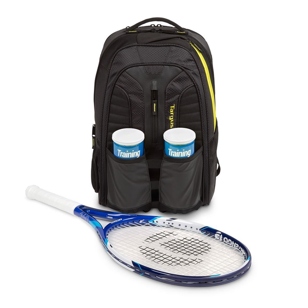 TARGUS WORK AND PLAY RACKETS 15.6&quot; LAPTOP BACKPACK BLACK / GREEN