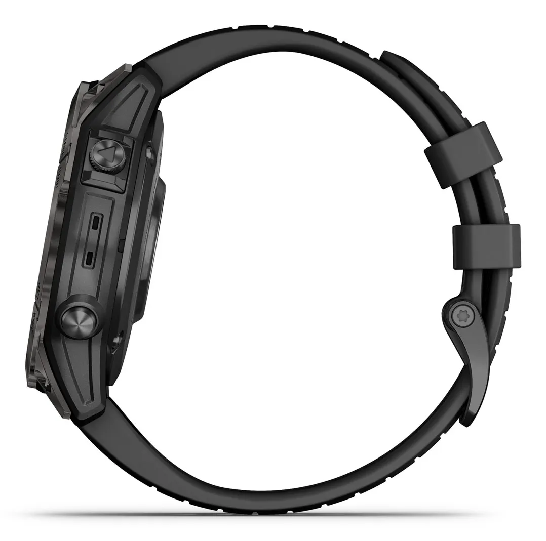 Garmin epix Pro (Gen 2) Sapphire Edition 47mm AMOLED -urheilukello, musta