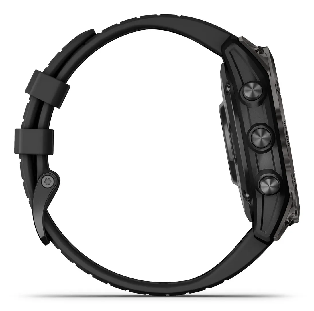 Garmin epix Pro (Gen 2) Sapphire Edition 47mm AMOLED -urheilukello, musta