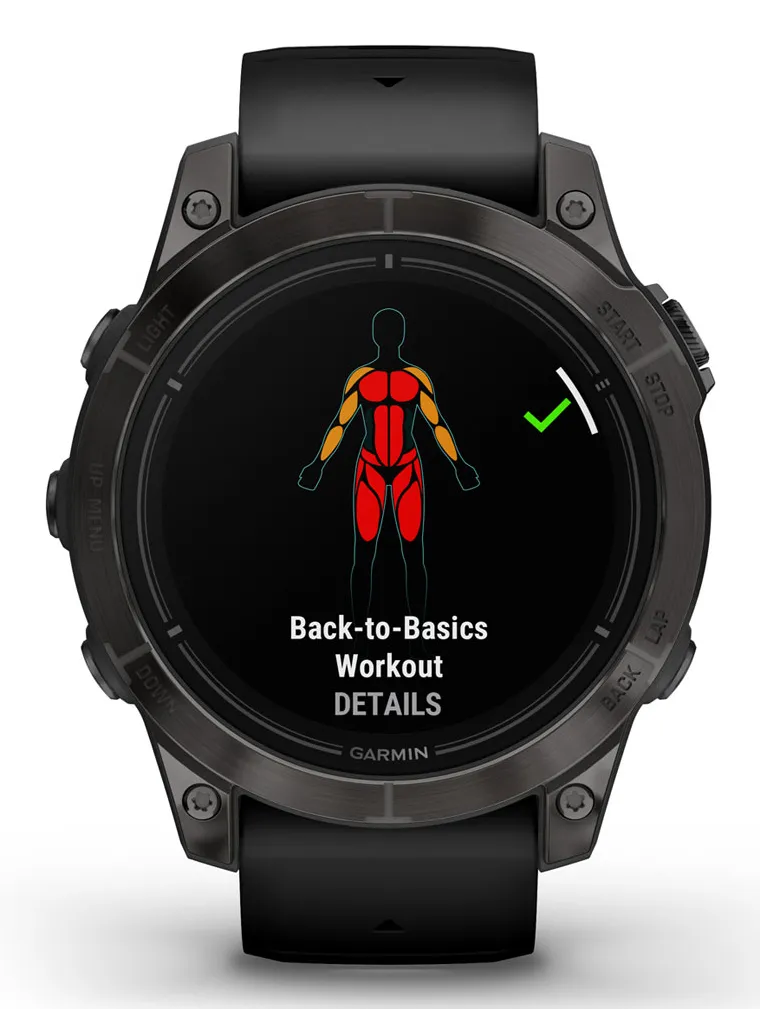 Garmin epix Pro (Gen 2) Sapphire Edition 47mm AMOLED -urheilukello, musta