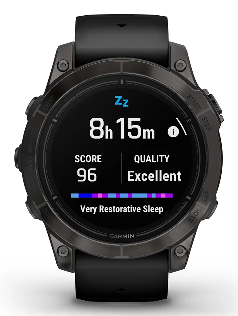 Garmin epix Pro (Gen 2) Sapphire Edition 47mm AMOLED -urheilukello, musta