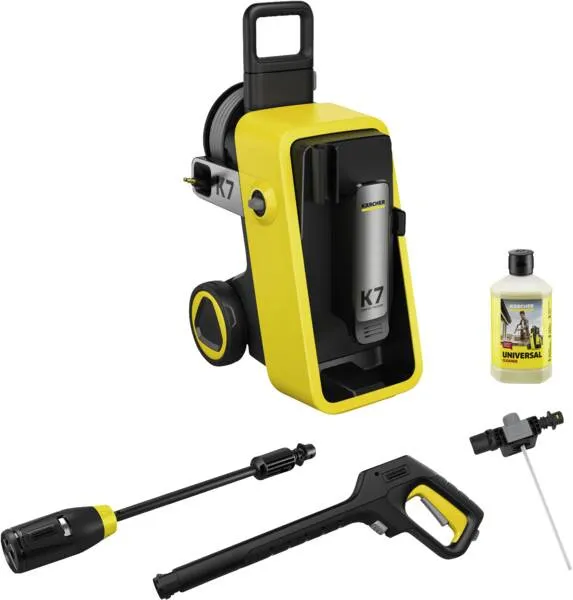K&auml;rcher K 7 Comfort Premium High-pressure Washer, 3000 w, 180 bar, 600 l per hour, 10 m Hose, Yellow