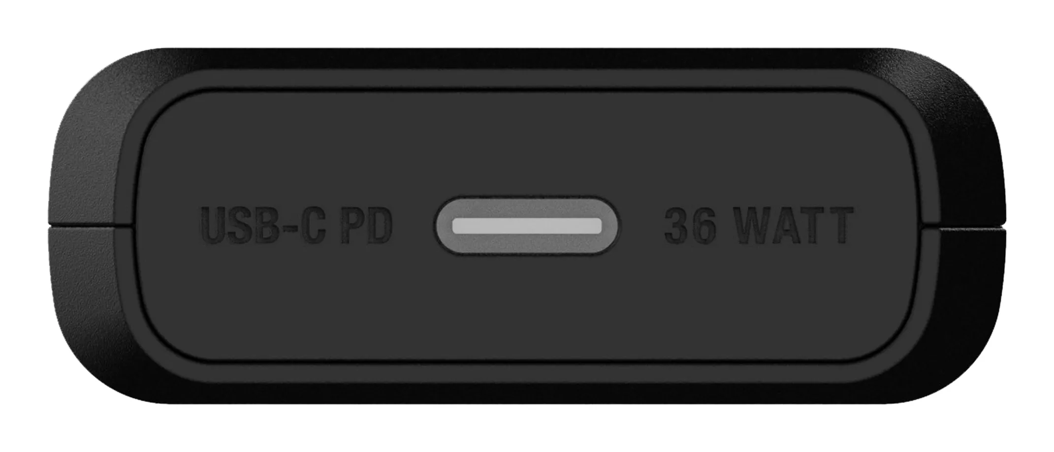 Unisynk USB-C Slim Wall Charger G3 36W - Str&ouml;madapter, Svart