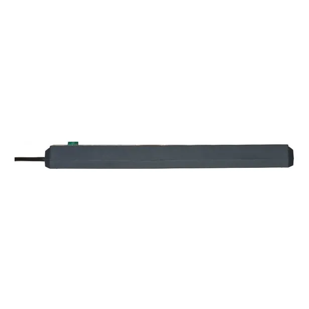 Brennenstuhl power strip, 6xCEE 7/4 outlets, 1xCEE 7/4, 3m cable, black