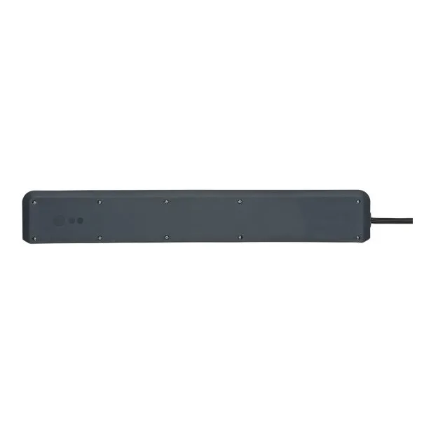 Brennenstuhl grenuttag med 6xCEE 7/4 uttag, 1xCEE 7/4, 3m kabel, svart