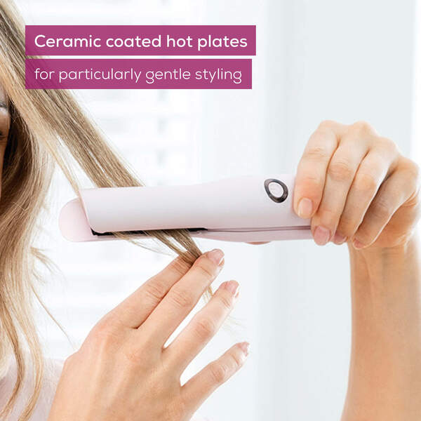 Beurer HS 20 Cordless -suoristusrauta, pinkki