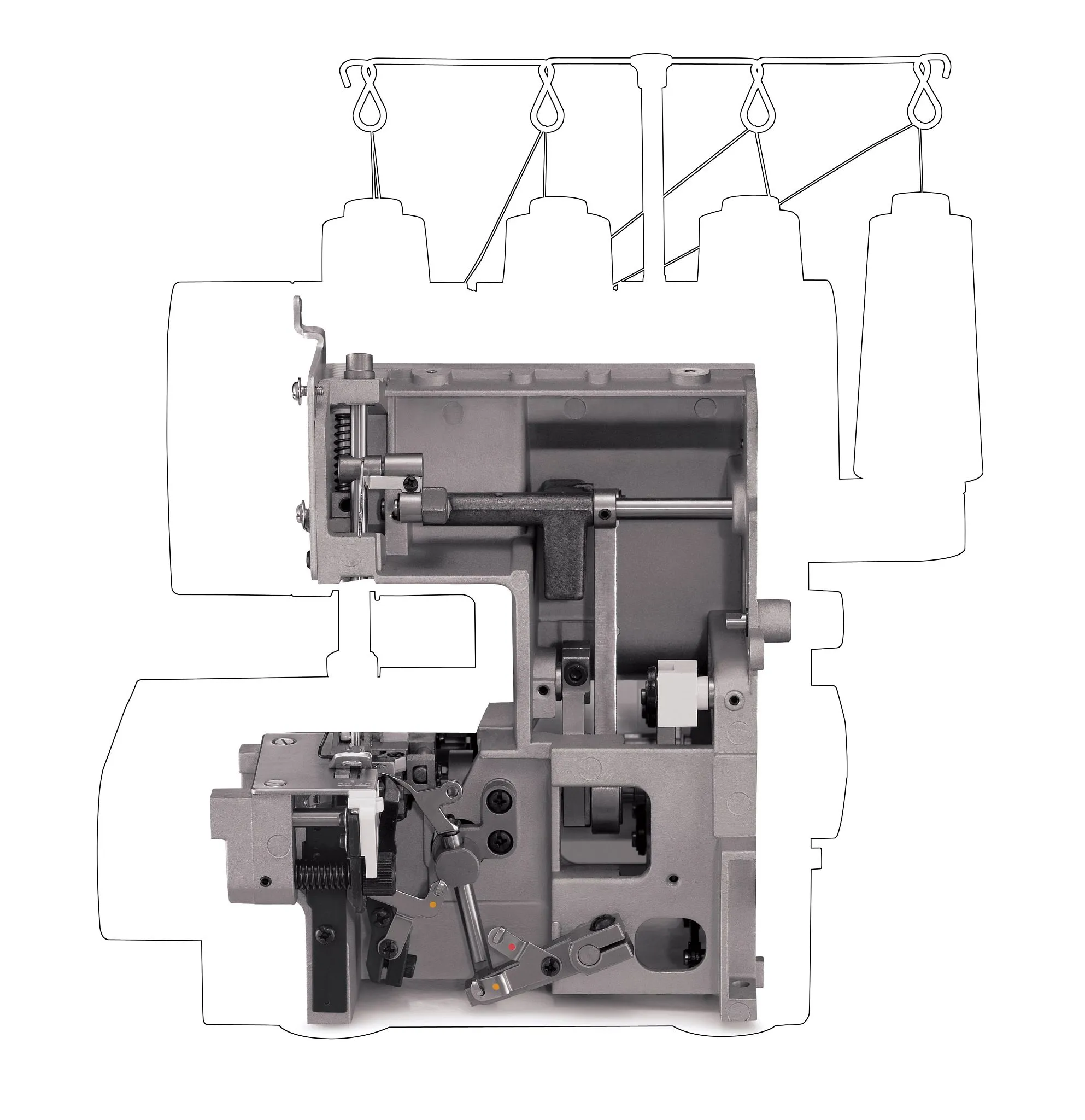 Singer 14HD854 Heavy Duty Overlock Electric - symaskin