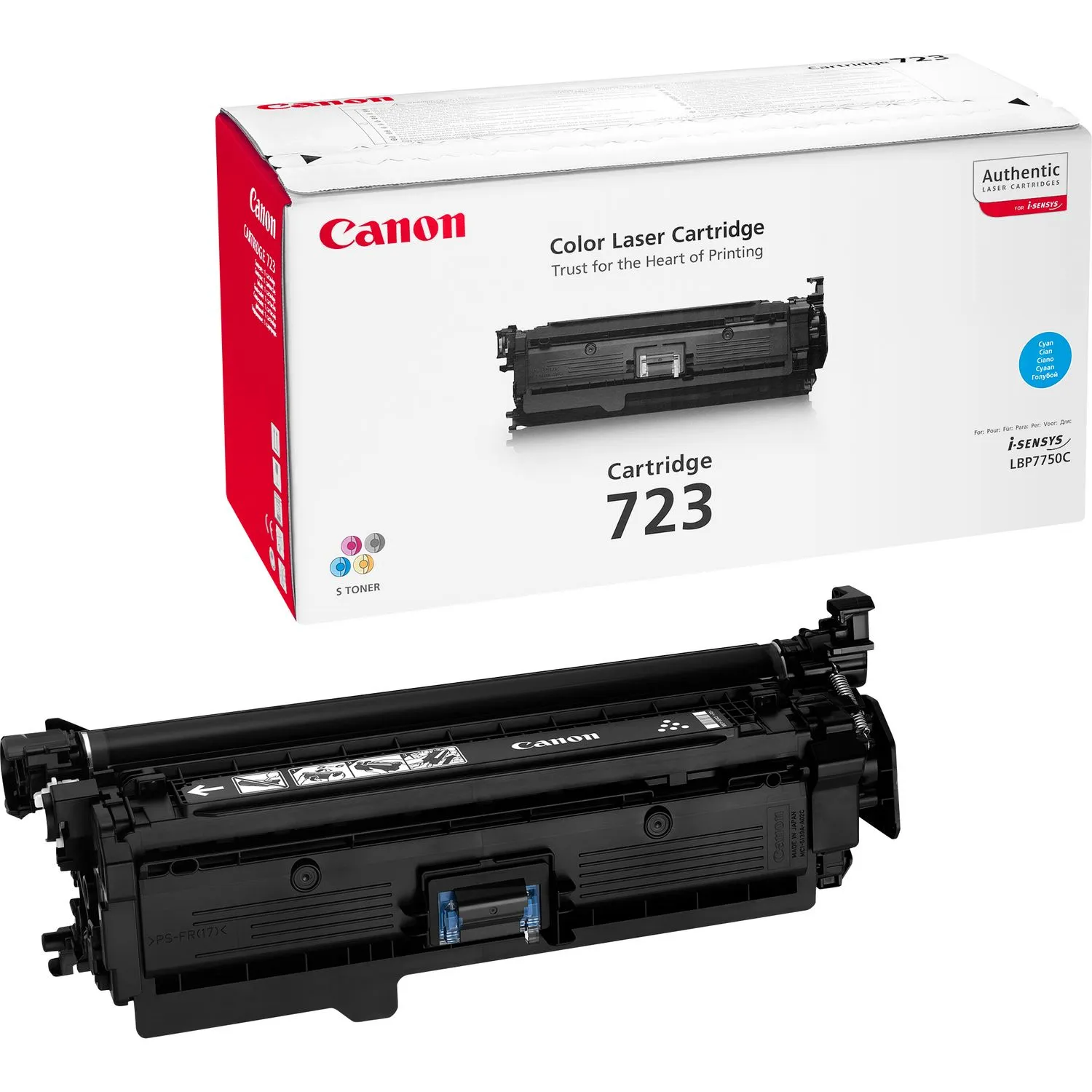 CANON CRG-723C cartridgel cyan 8500pages i-Sensys LBP7750CDN