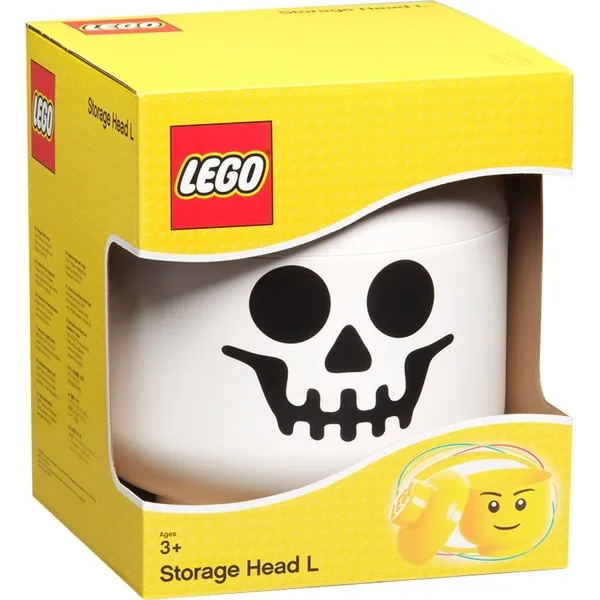 Room Copenhagen LEGO Storage Head &quot;Skeleton&quot;, large 40321728