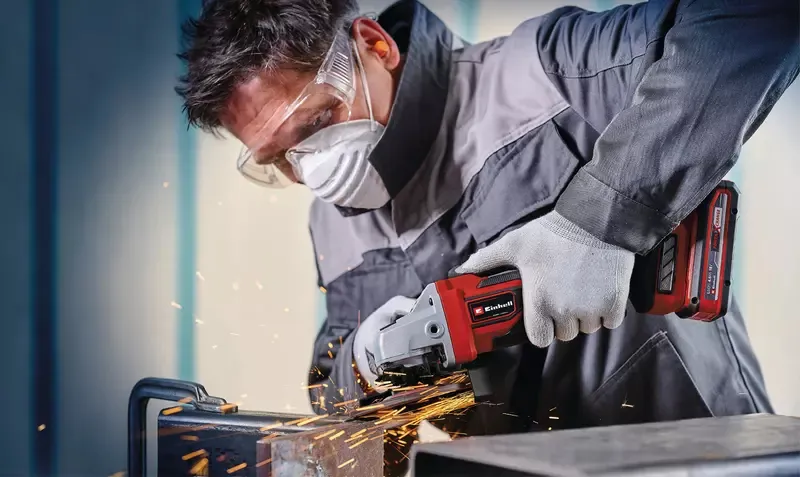EINHELL Professional TP-AG 18/125 CE Q Li-Solo Cordless Angle Grinder