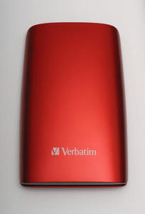 Verbatim ulkoinen kovalevy, 320GB, 2,5&quot;, USB 2.0, punainen