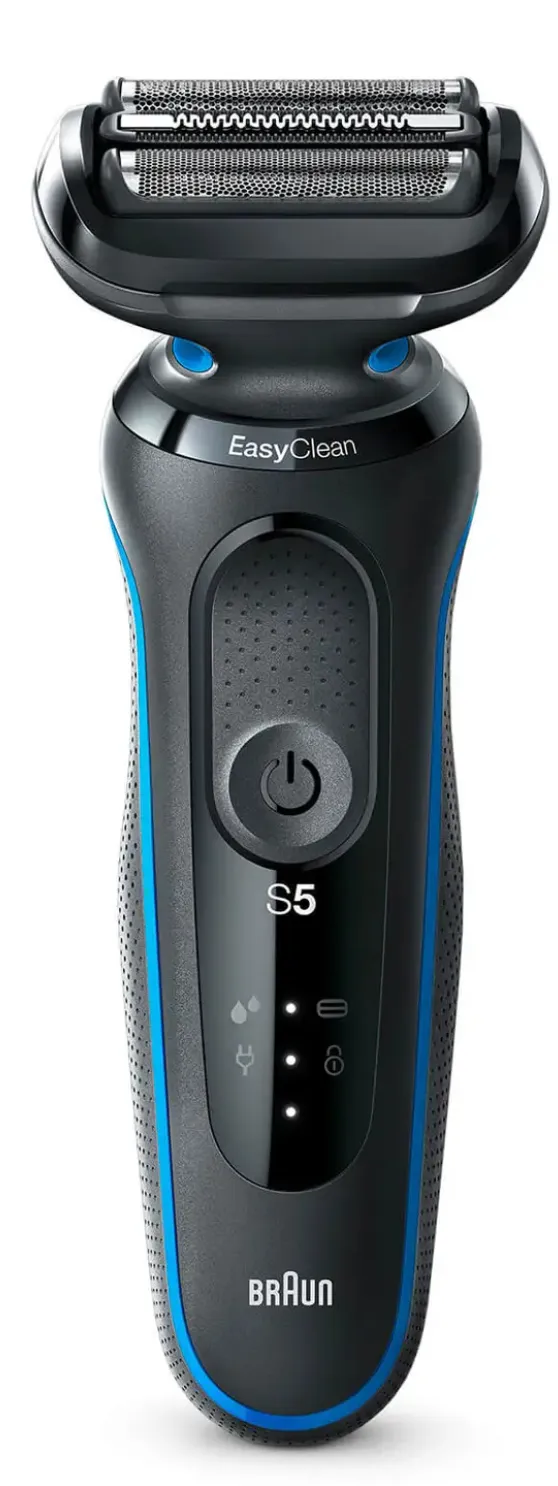Braun Series 5 - 51-B1000s - rakapparat, svart/bl&aring;