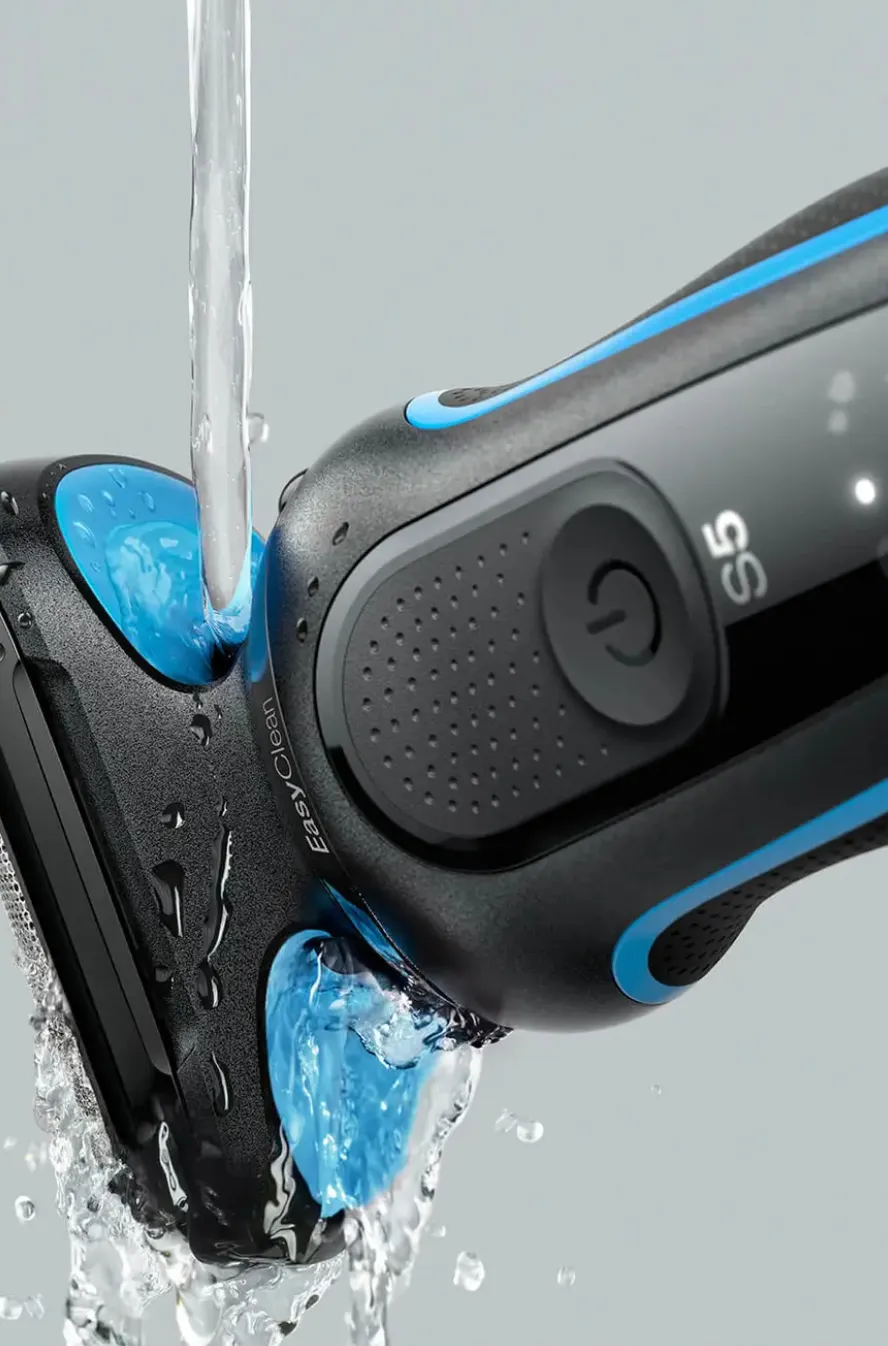 Braun Series 5 - 51-B1000s - rakapparat, svart/bl&aring;