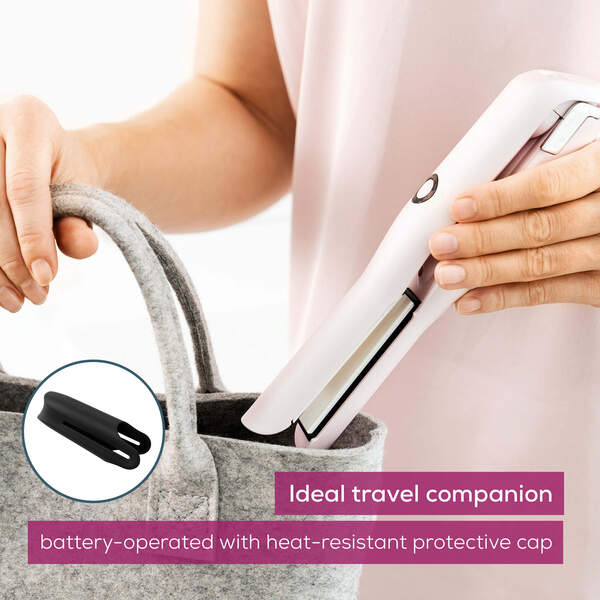 Beurer HS 20 Cordless platt&aring;ng, rosa