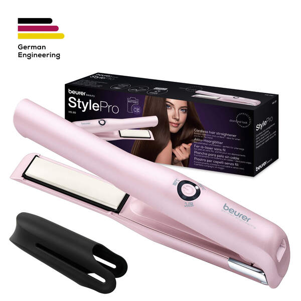 Beurer HS 20 Cordless platt&aring;ng, rosa