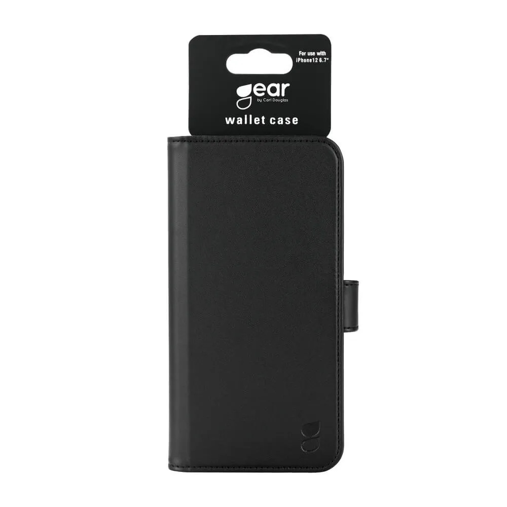 GEAR Wallet, iPhone 12 Pro Max - pl&aring;nboksfodral, Svart