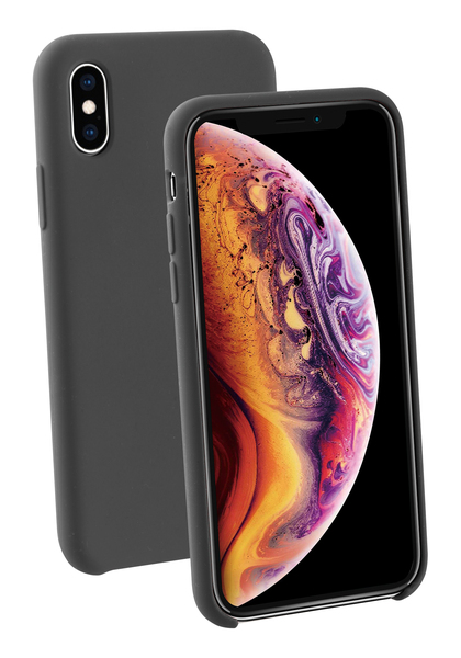 VIVANCO Silicone Case iPhone X/Xs Black