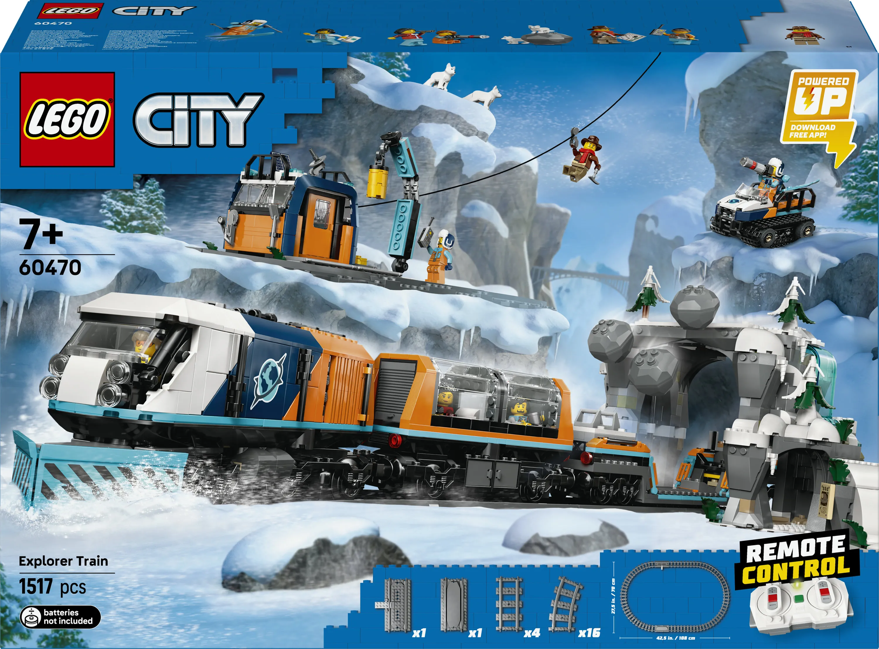LEGO City Arctic Expedition Leader



&rsquo;s Express Train 60470