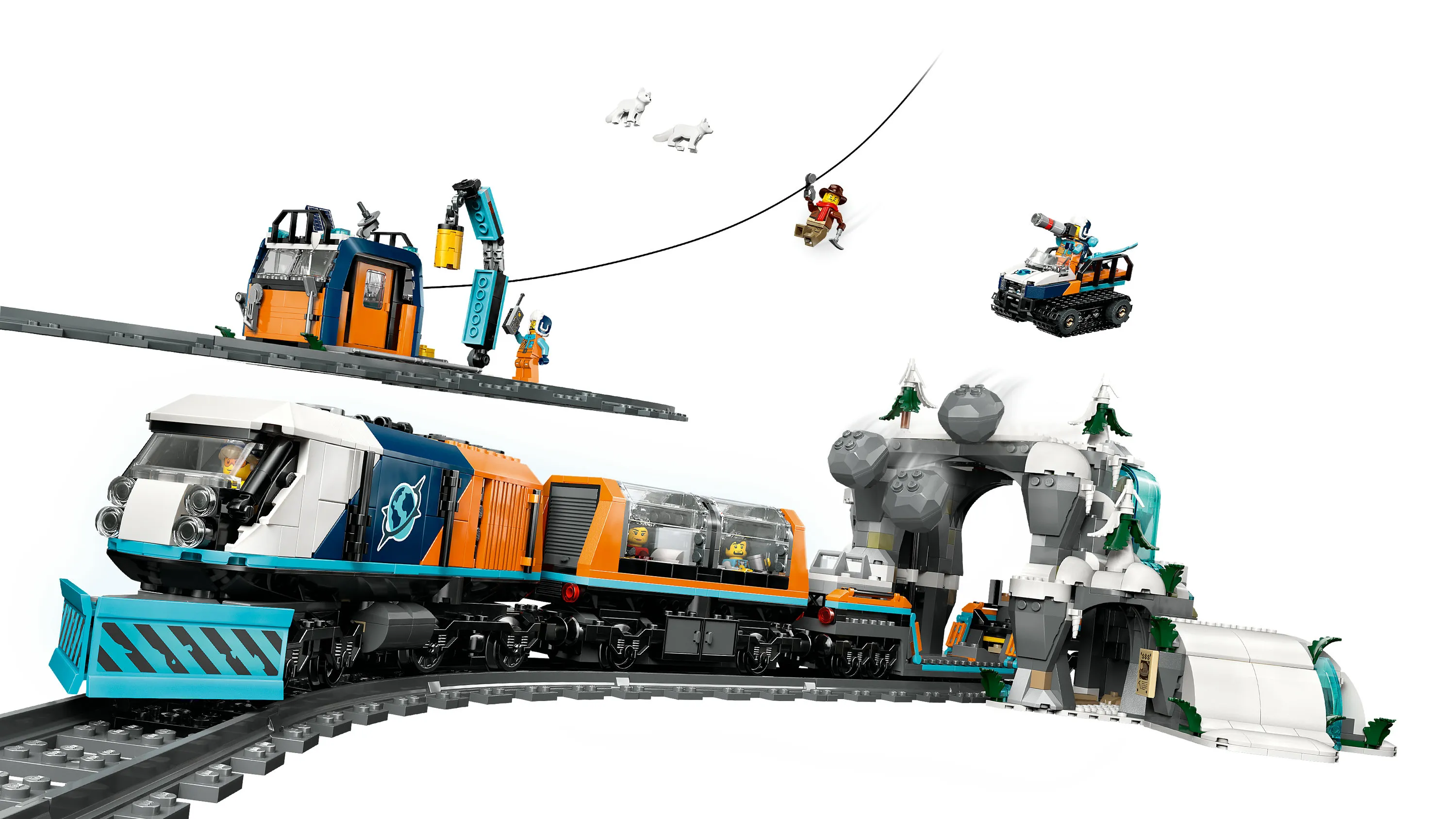 LEGO City Arctic Expedition Leader



&rsquo;s Express Train 60470