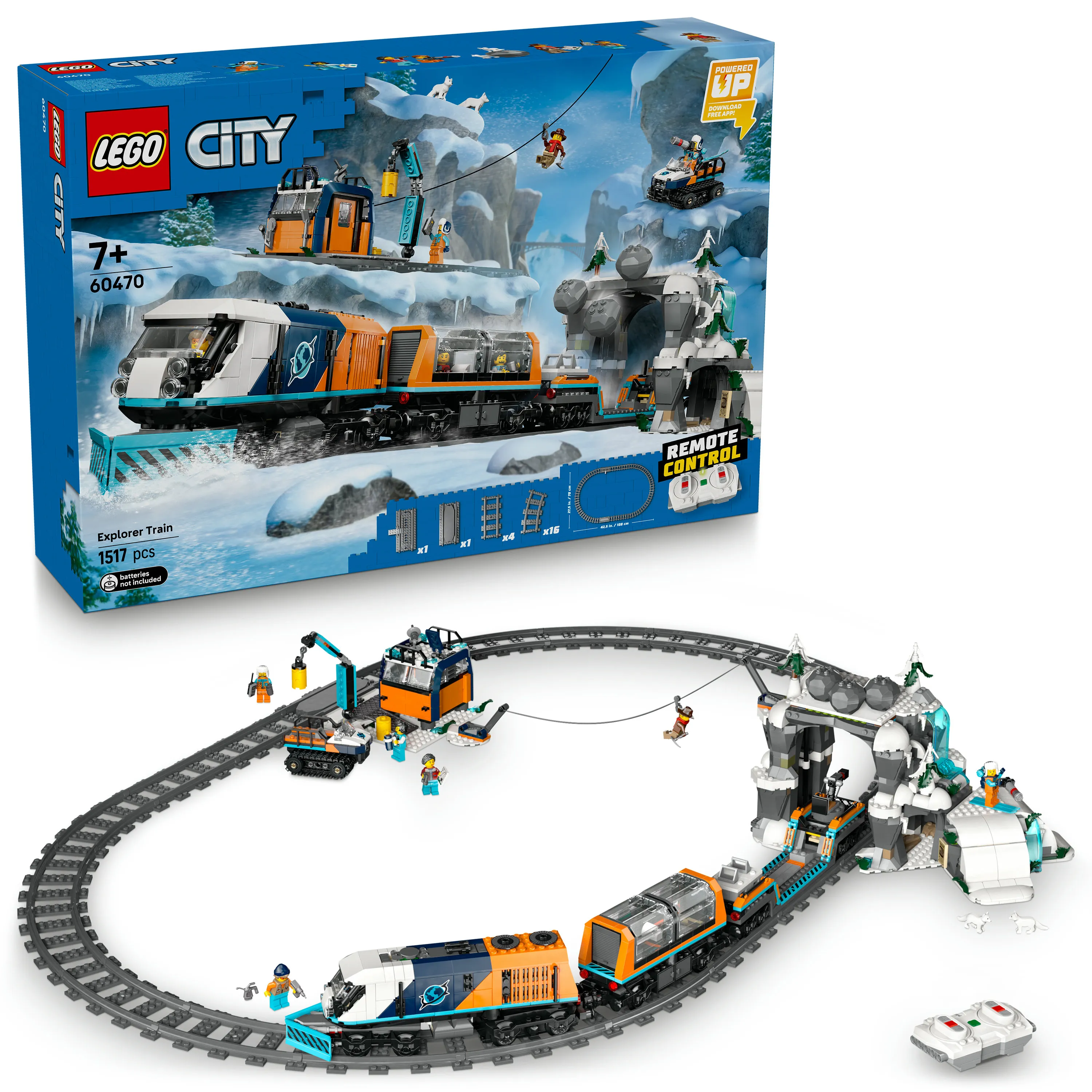 LEGO City Arctic Expedition Leader



&rsquo;s Express Train 60470