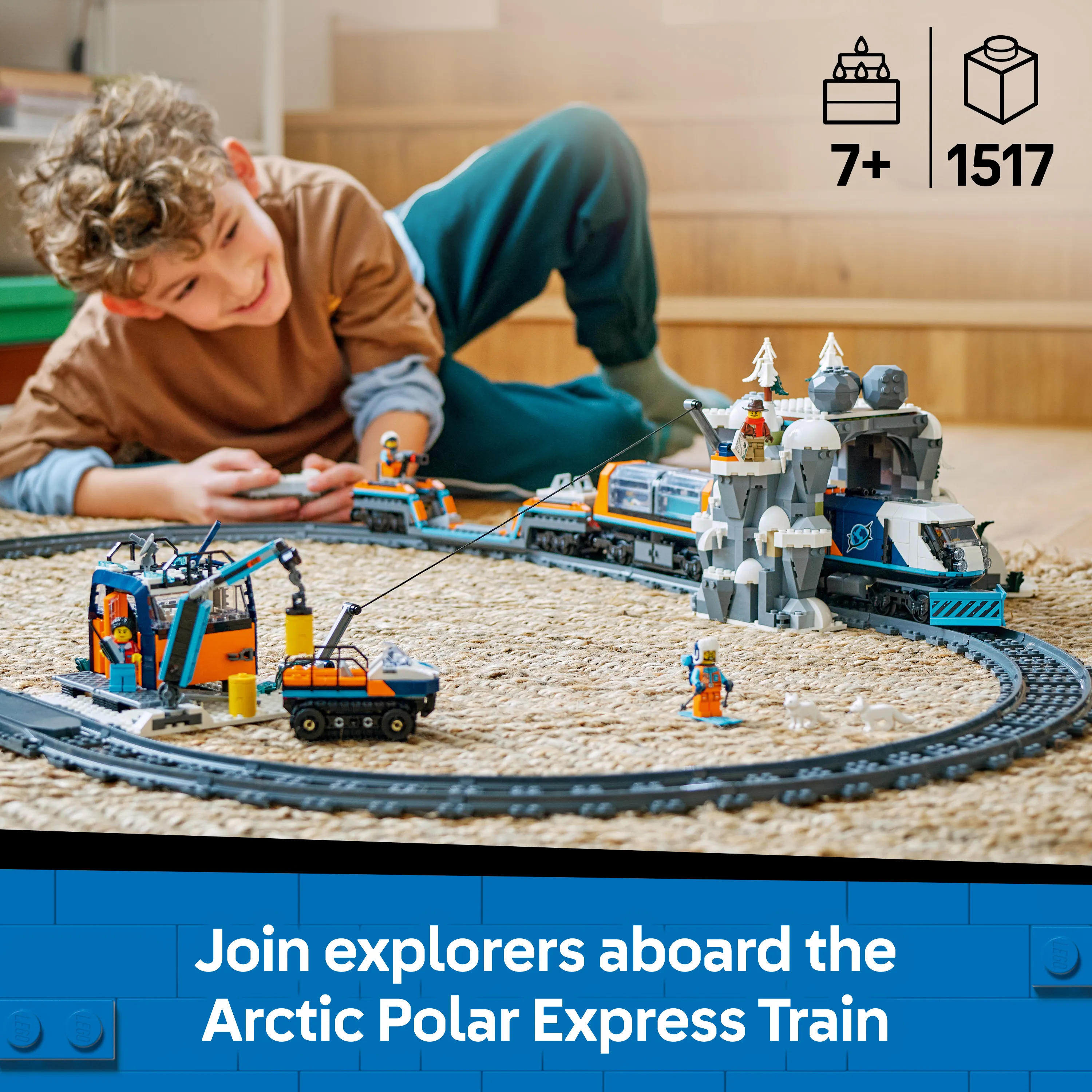 LEGO City Arctic Expedition Leader



&rsquo;s Express Train 60470