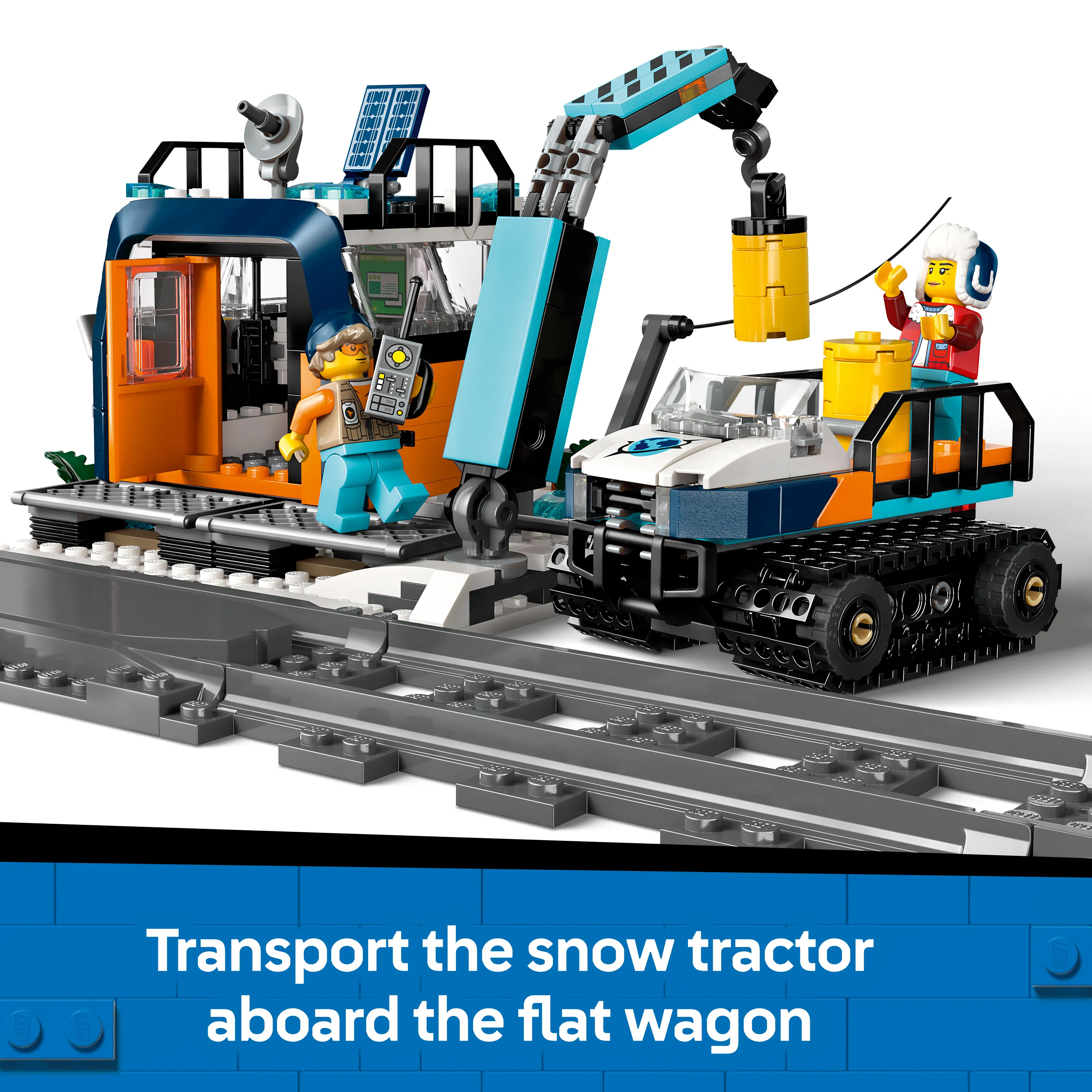 LEGO City Arctic Expedition Leader



&rsquo;s Express Train 60470