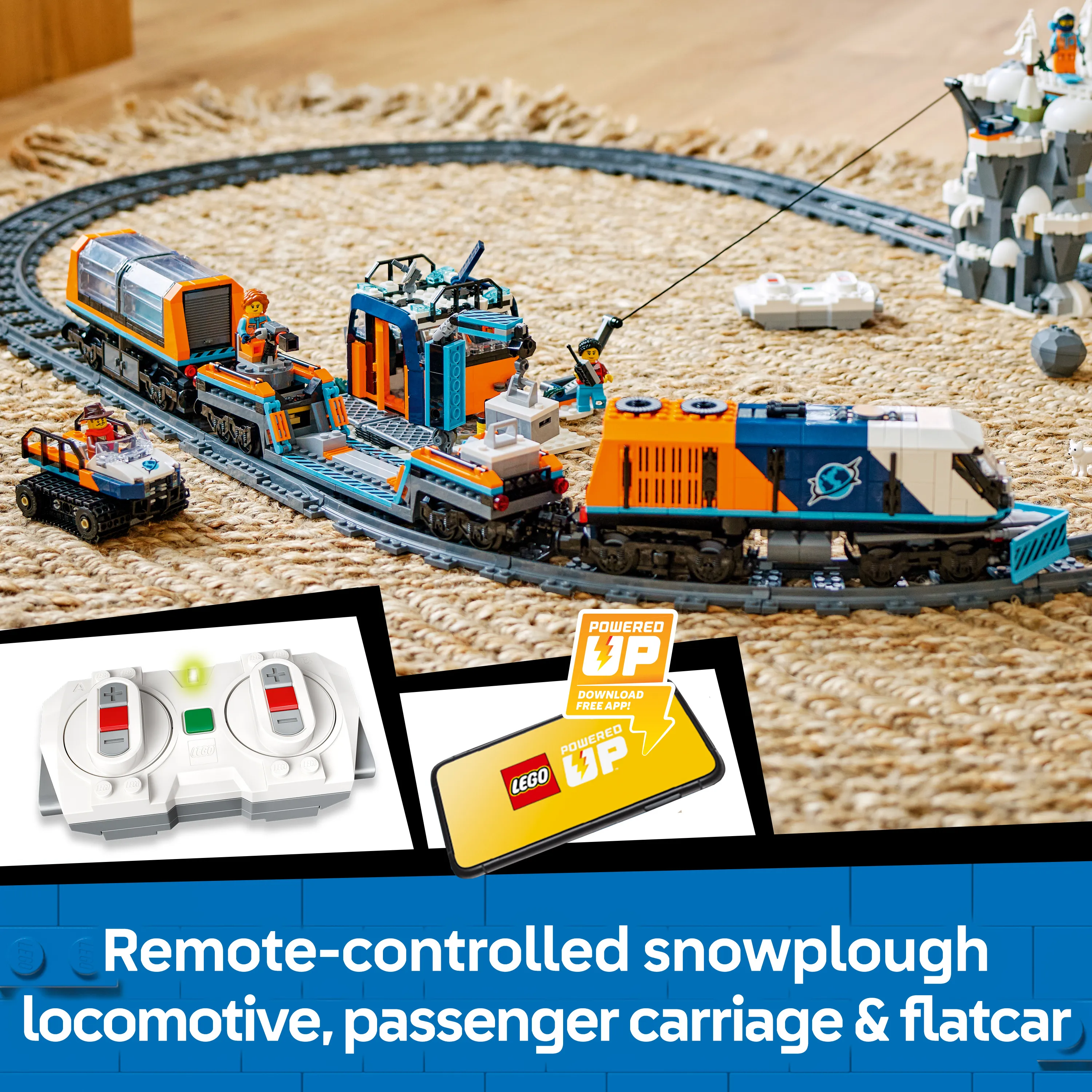 LEGO City Arctic Expedition Leader



&rsquo;s Express Train 60470