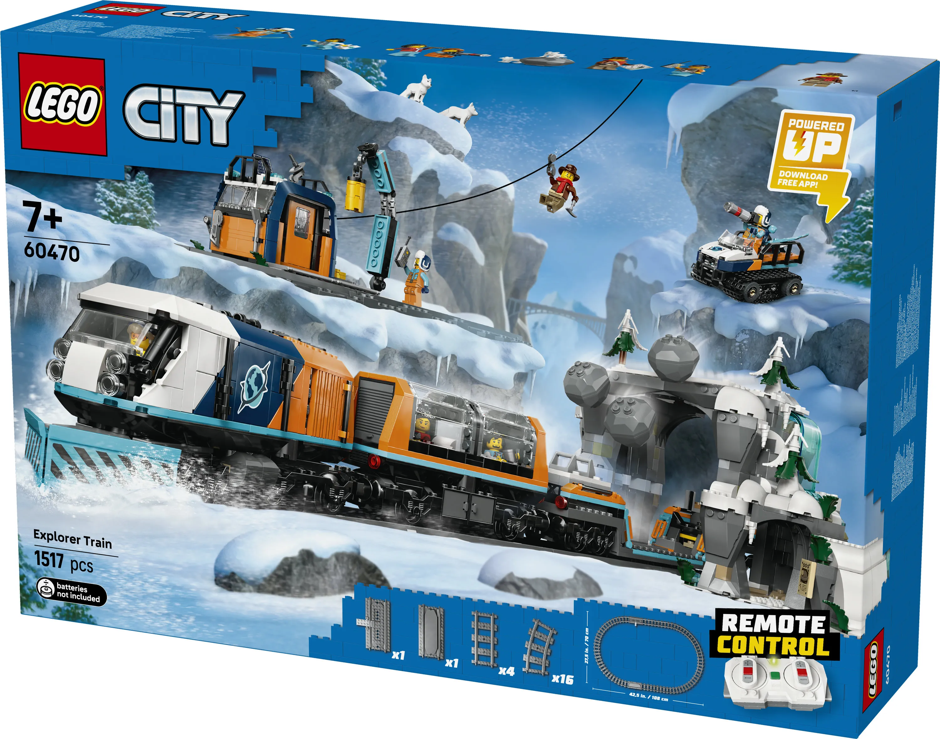 LEGO City Arctic Expedition Leader



&rsquo;s Express Train 60470