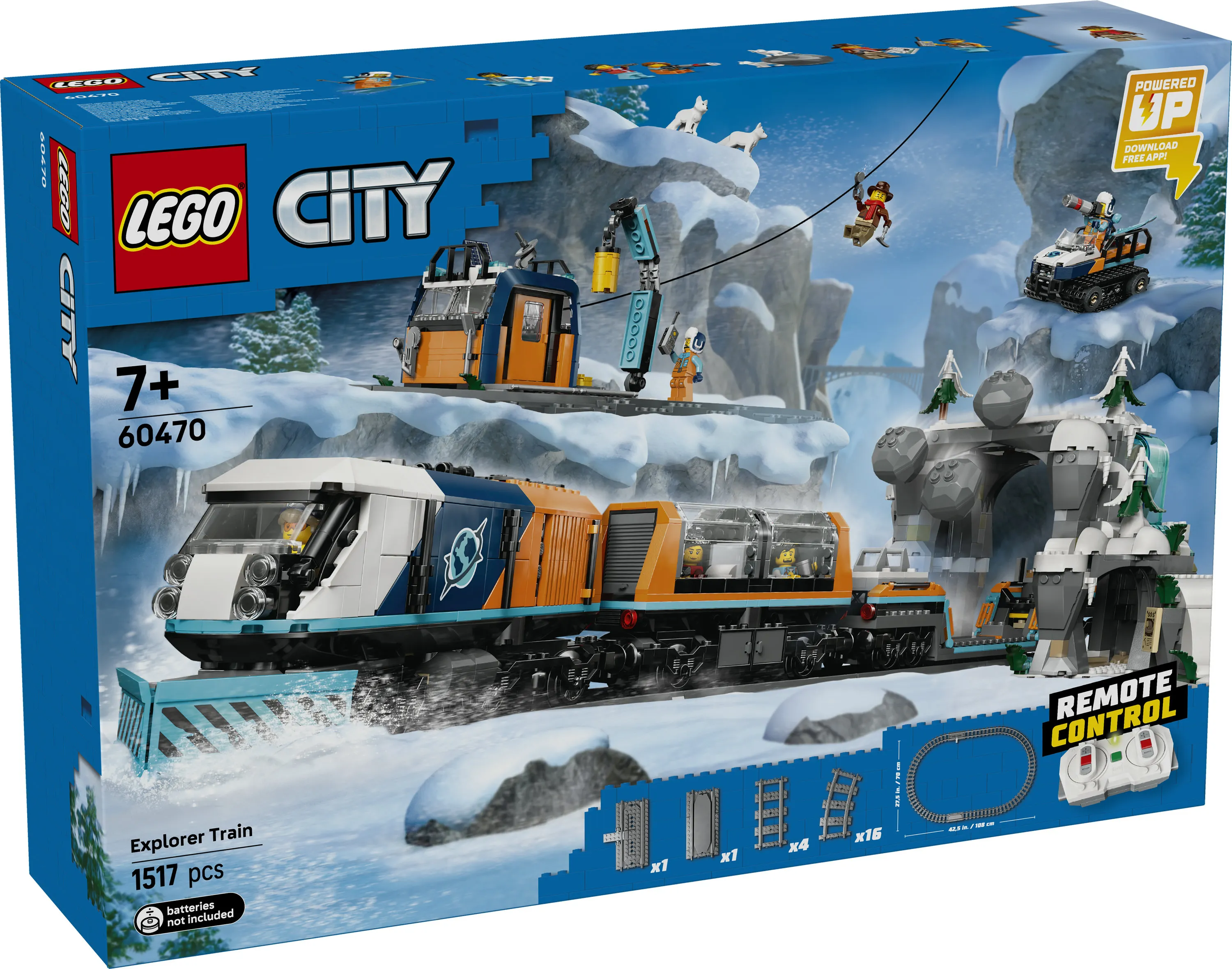 LEGO City Arctic Expedition Leader



&rsquo;s Express Train 60470