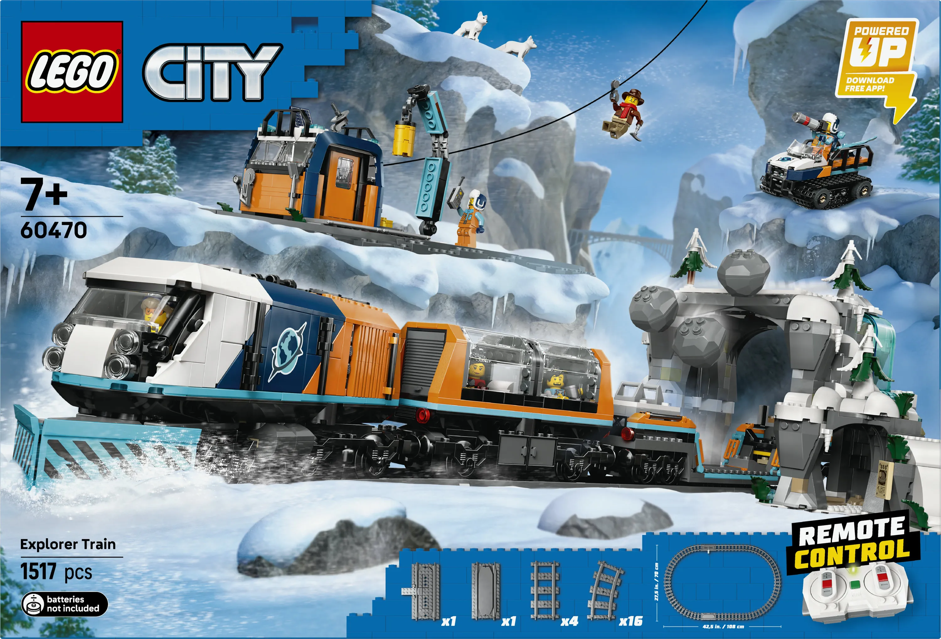 LEGO City Arctic Expedition Leader



&rsquo;s Express Train 60470