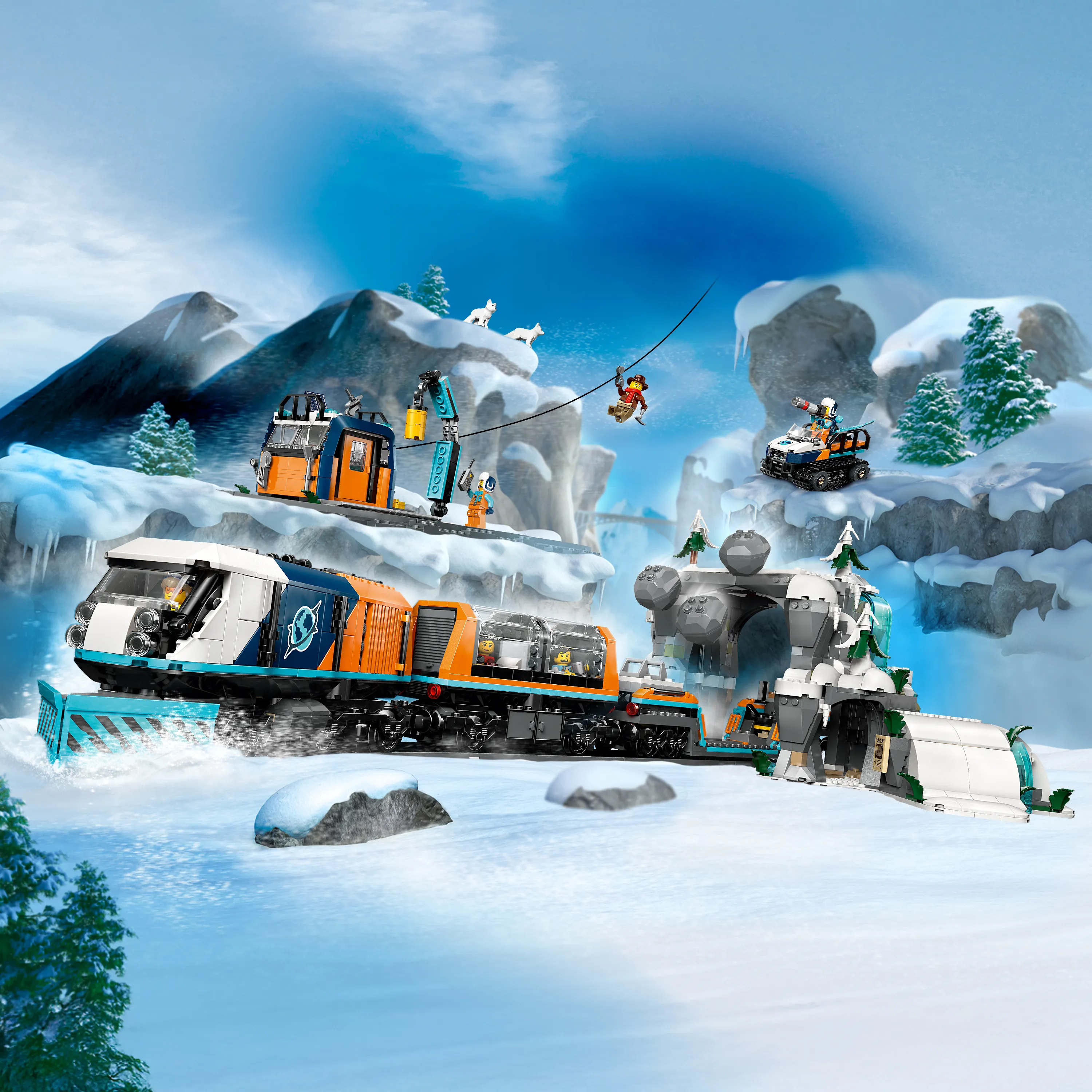 LEGO City Arctic Expedition Leader



&rsquo;s Express Train 60470