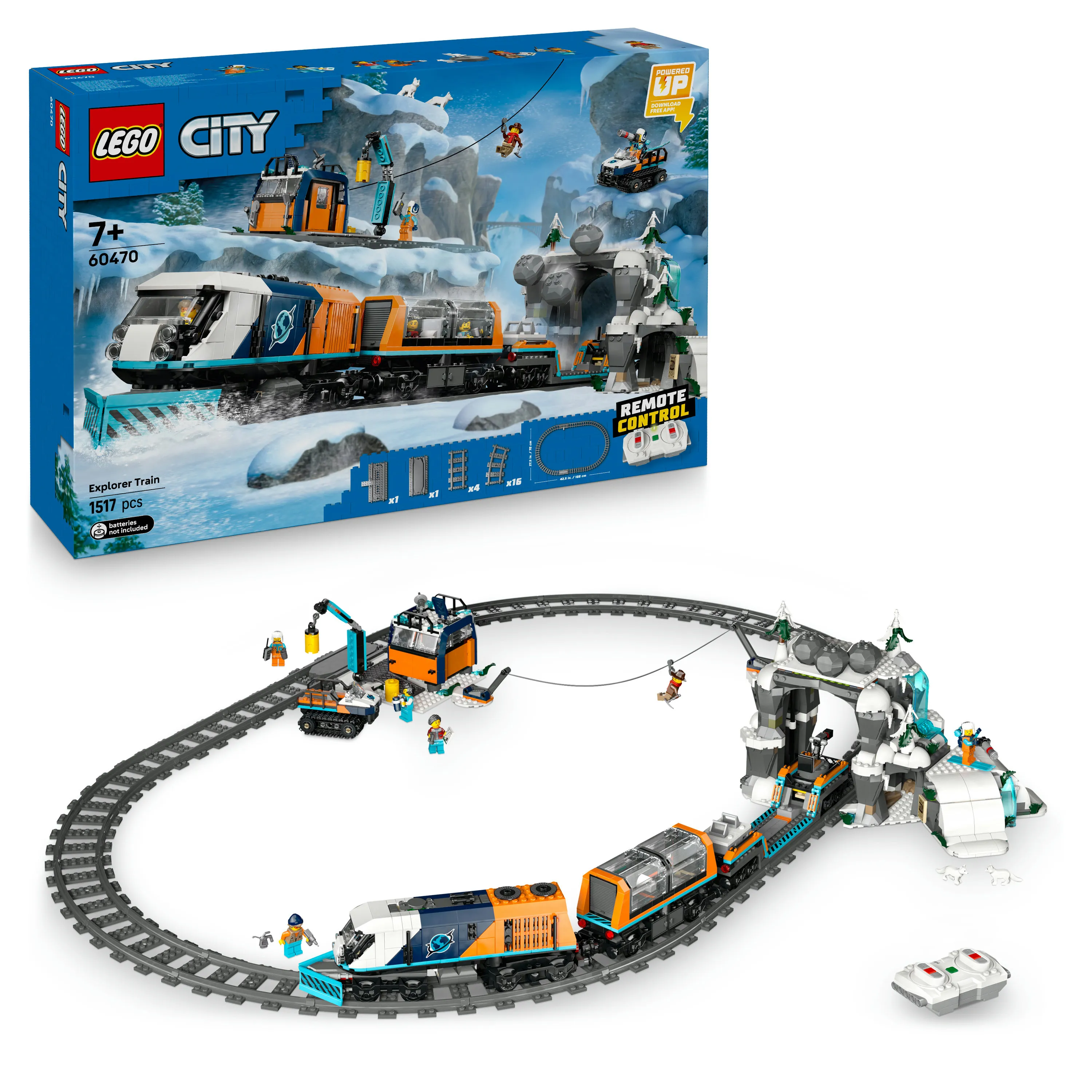 LEGO City Arctic Expedition Leader



&rsquo;s Express Train 60470