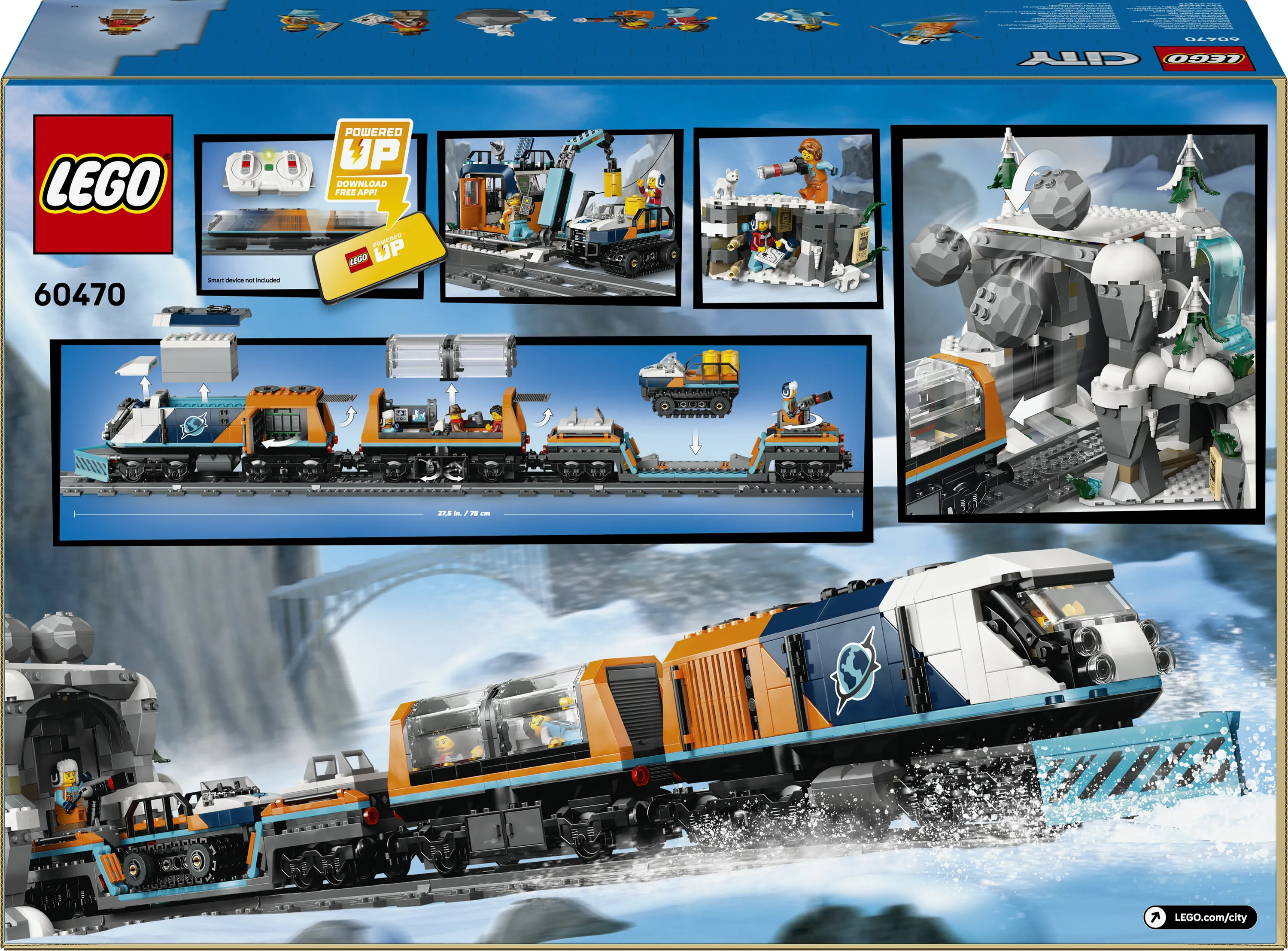 LEGO City Arctic Expedition Leader



&rsquo;s Express Train 60470