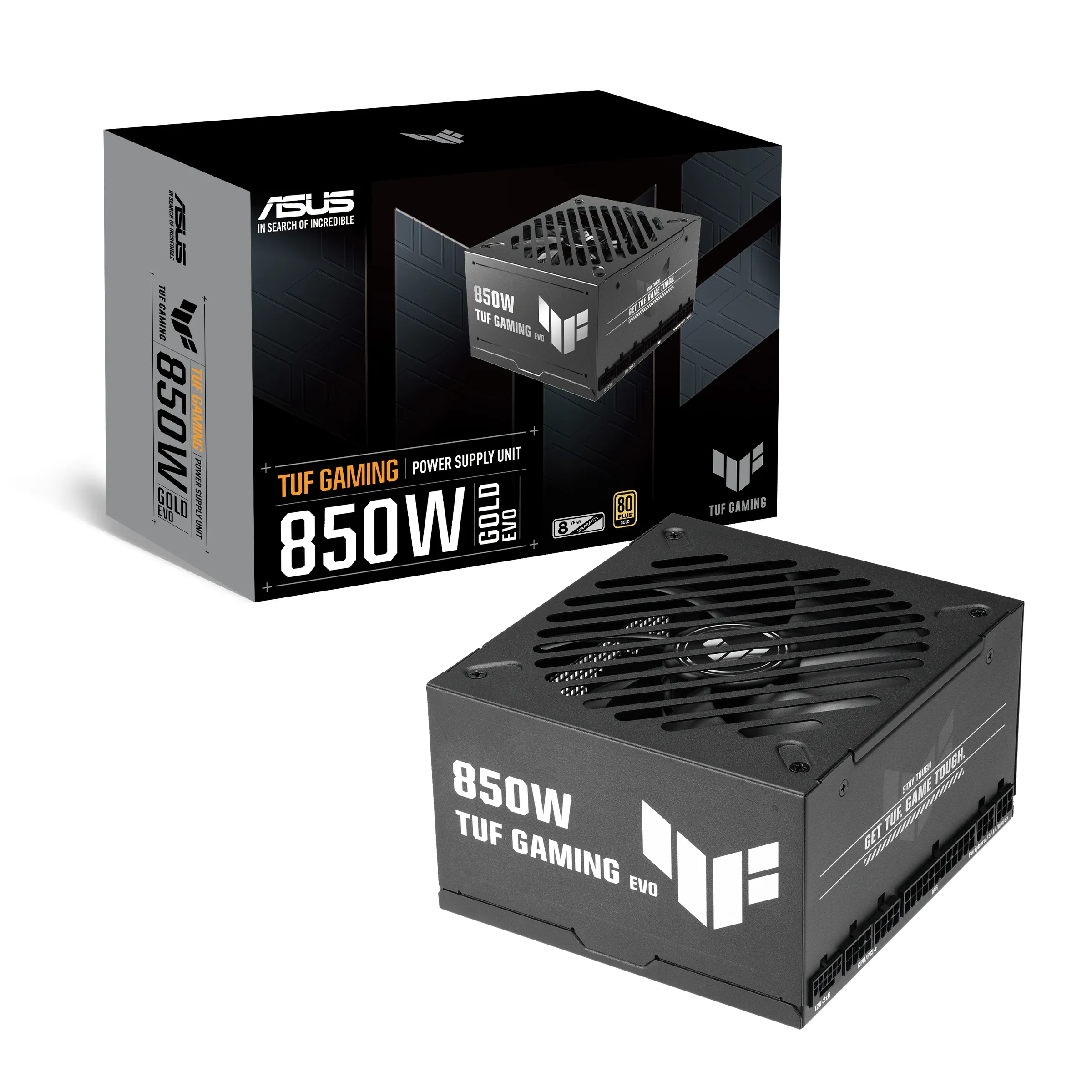 ASUS TUF Gaming EVO 850W - n&auml;taggregat, 80 Plus Gold