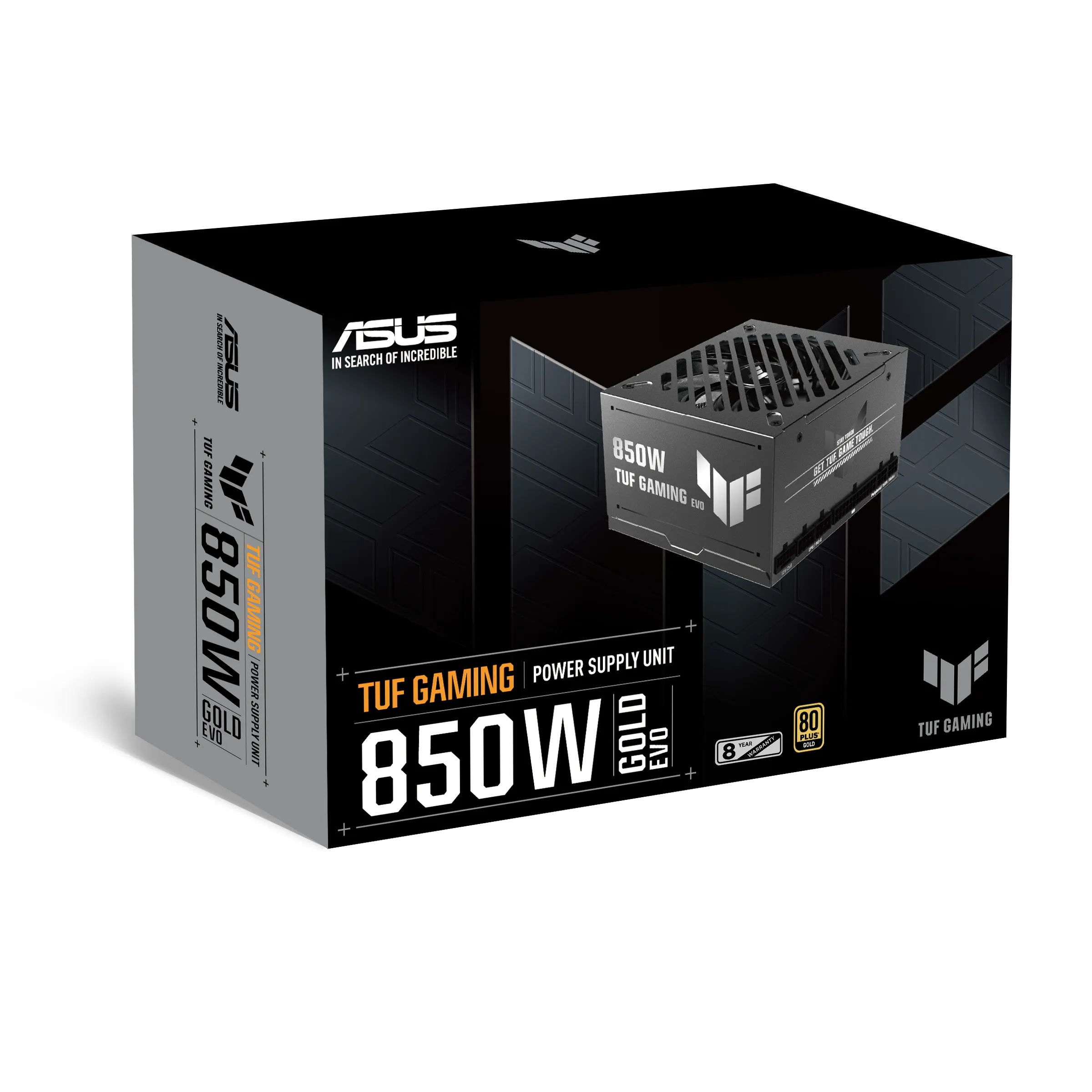 ASUS TUF Gaming EVO 850W - n&auml;taggregat, 80 Plus Gold